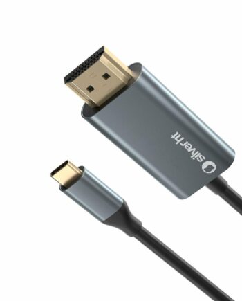 Usb-  Til Hdmi-kabel Silver Ht Logan Sort