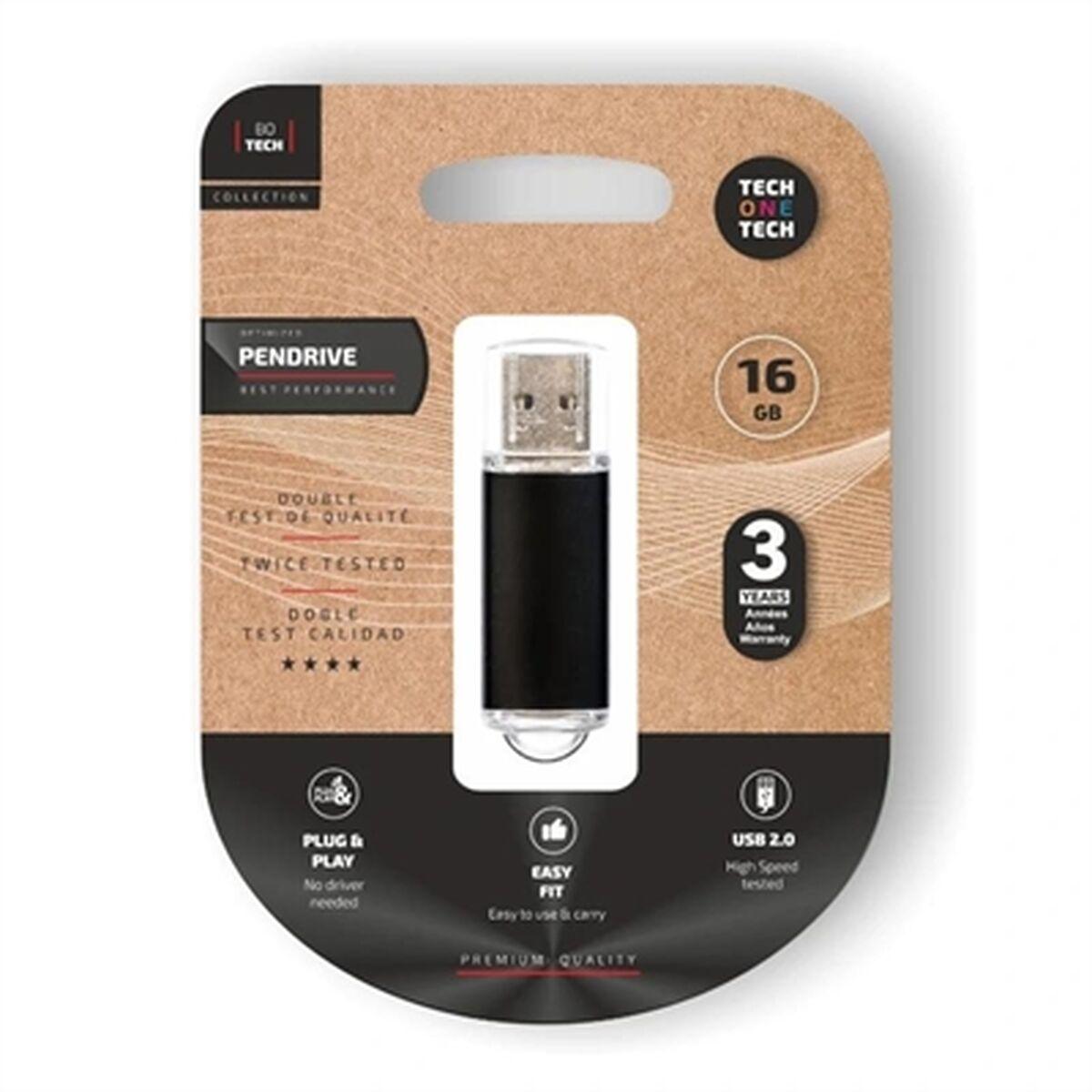 Usb-nøgle Tech One Tech Basic 16 Gb Usb