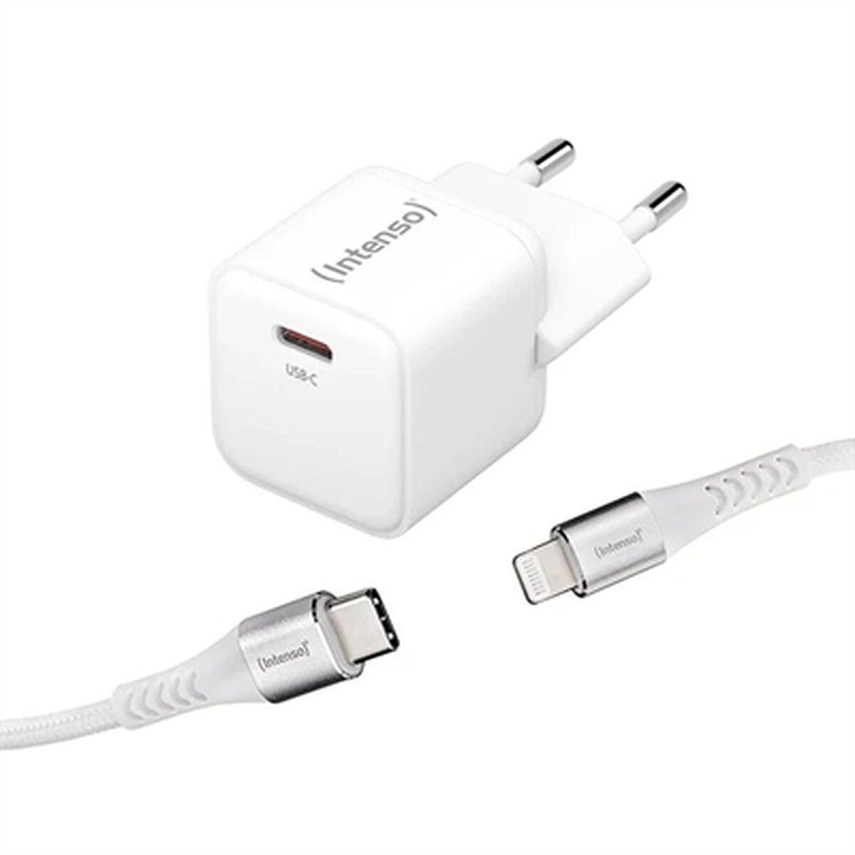 Vægoplader Usb- 30 Intenso W30c Hvid
