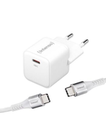 Vægoplader Usbc Intenso W30c 30   Hvid