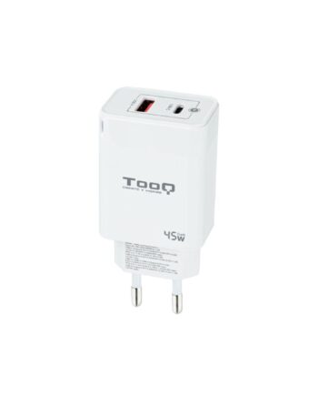 Vægoplader 45   Med Usb-  Og Usb Tooq