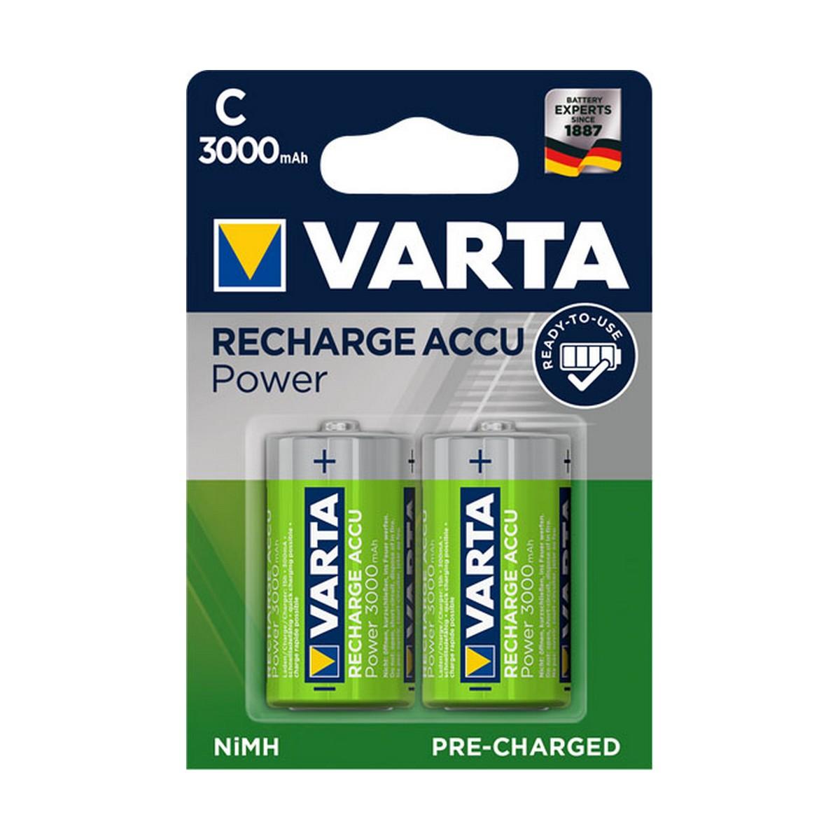 Varta Genopladelige -batterier Nimh 3000 Mah -pack