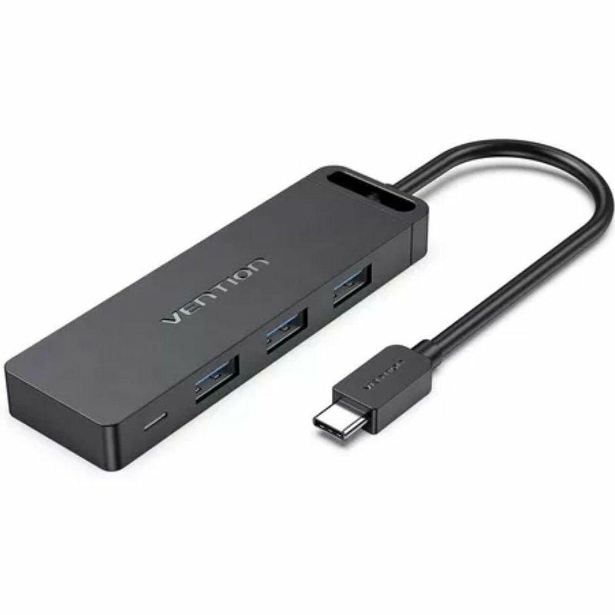 Vention Usb- Til Usb Hub Tgtbb Sort