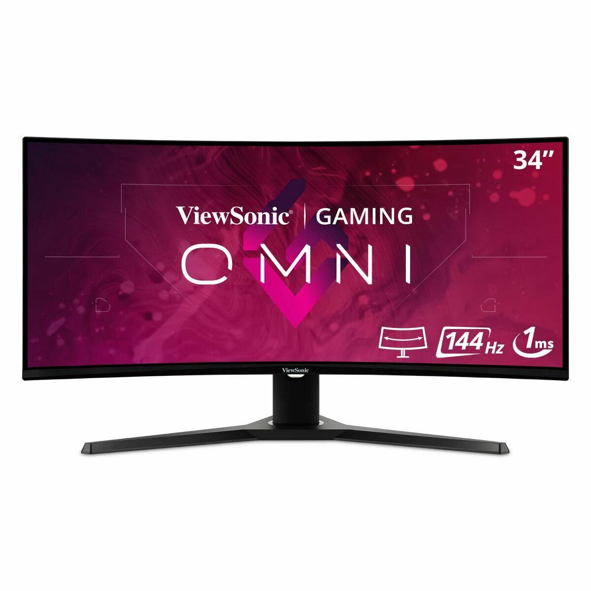 Viewsonic Vx3418-2kpc 34 Quot Buet Gaming Skærm Led 144 Hz