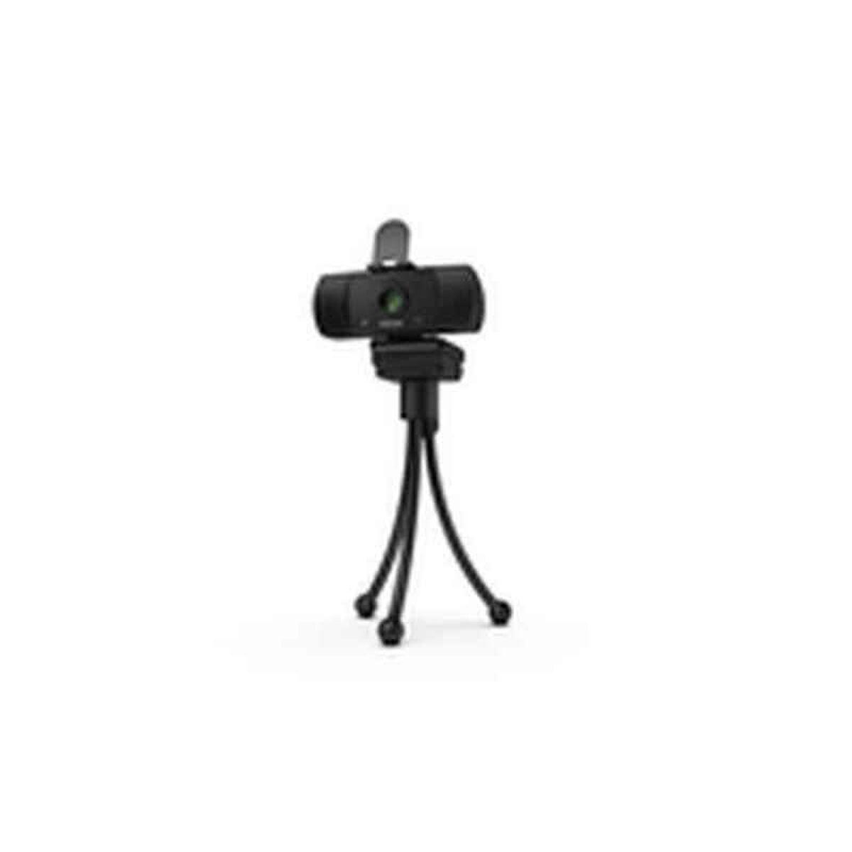 Webcam Full Hd Krom Kam Med Stativ Og Mikrofon