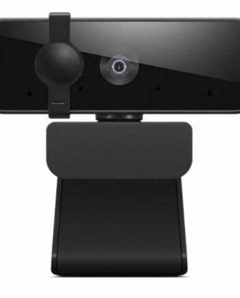 Webcam Lenovo Full Hd 1080p Med Mikrofon  Sort
