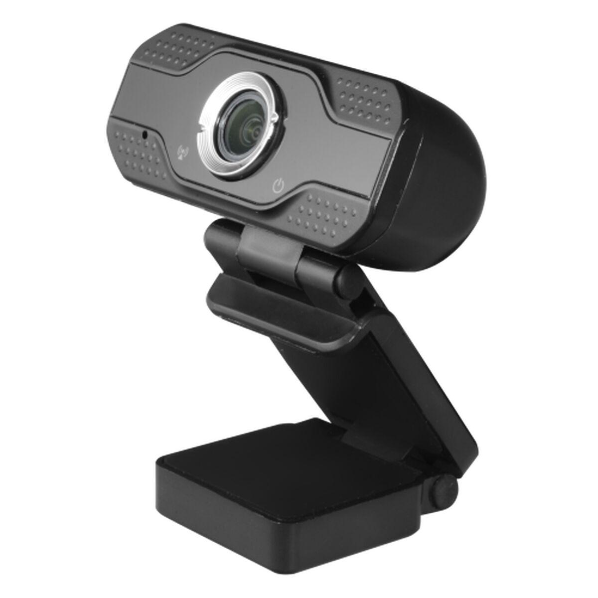 Webcam 1080p Visiotech Wc002wa- Sølvfarvet Usb