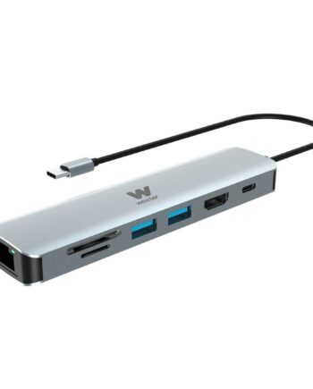 Woxter 7port Usbhub Med Hdmi  Usbc  Sd Microsd