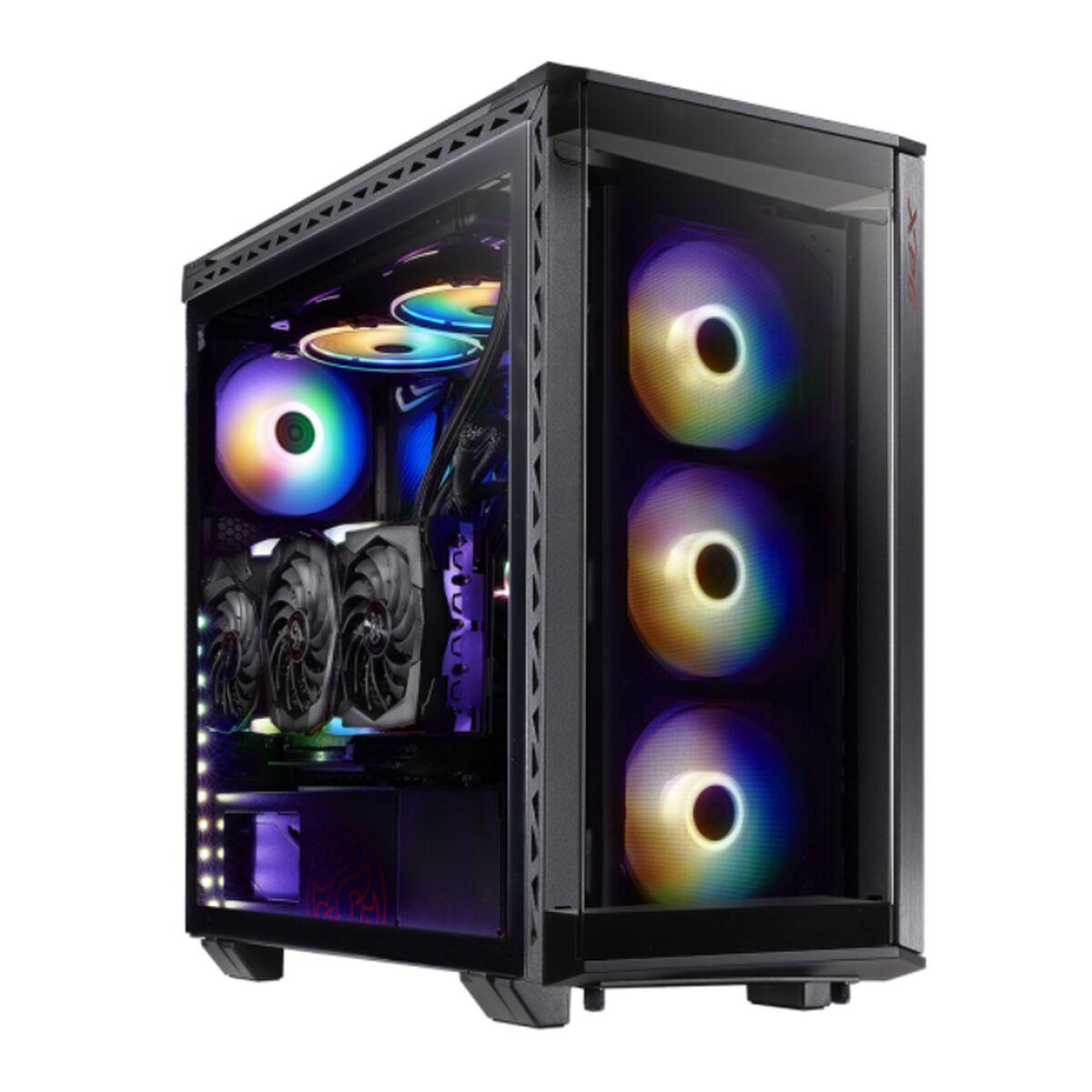 Xpg Battlecruiser Mid-tower Kabinet Sort Argb Atx Micro-atx Mini-itx