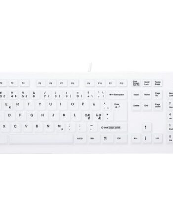 Active Key Medicalkey Ak-c8100 Tastatur Nordisk Hvid Indgangsudstyr