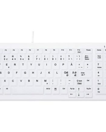 Active Key Medicalkey Ak-c7000 Tastatur Nordisk Hvid Indgangsudstyr