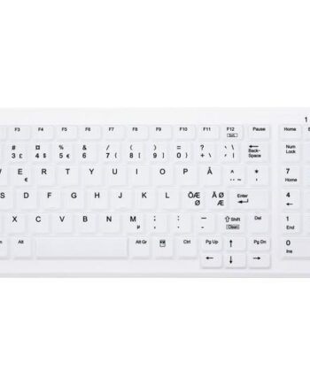 Active Key Medicalkey Ak-c7000 Tastatur Nordisk Hvid Indgangsudstyr