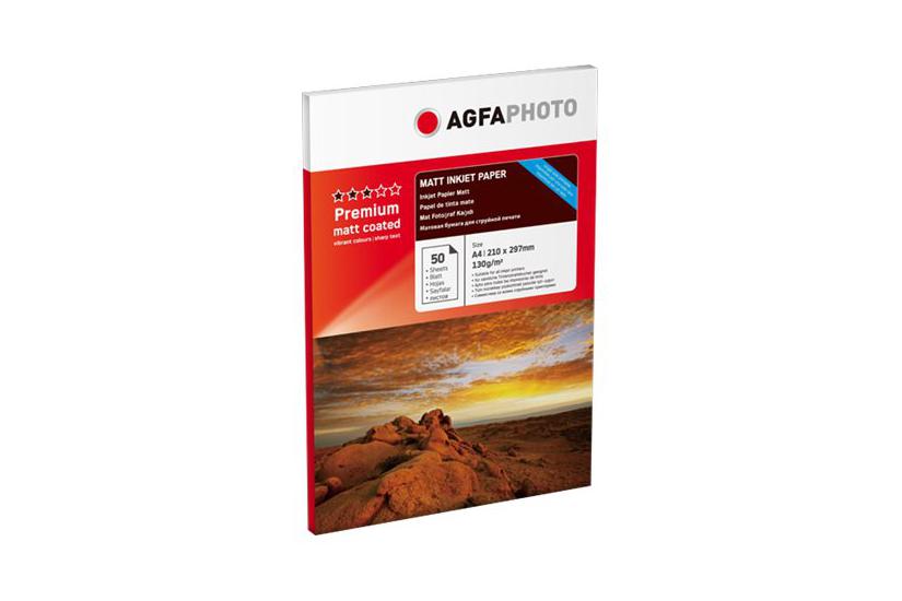 Agfaphoto Premium Fotopapir Mat 50 Ark A4 130