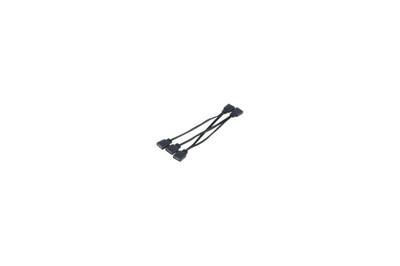 Akasa Ak-cbld05-40bk Led-striplysforlængerkabel -pin Intern Strøm Til -pin Intern Strøm 40 Cm