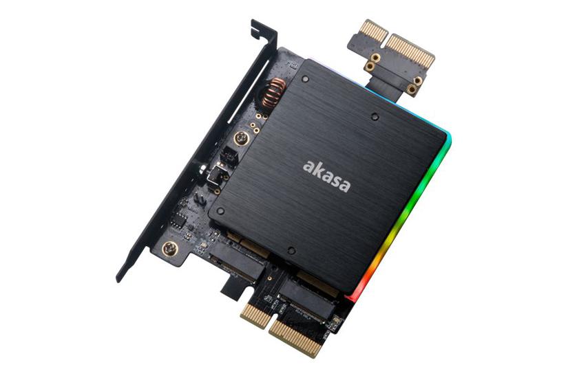 Akasa Ak-pccm2p-04 Lagringskontrol Card Pcie X4