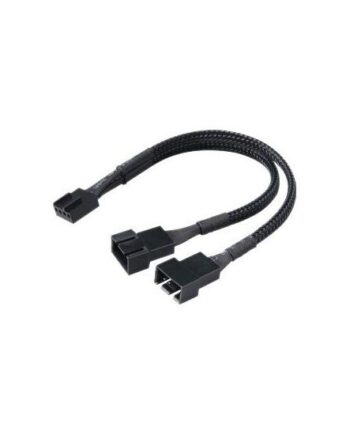 Akasa Pwm Fan Splitter Splitter Til Blæser   Pin Pwm Til   Pin Pwm 15 Cm
