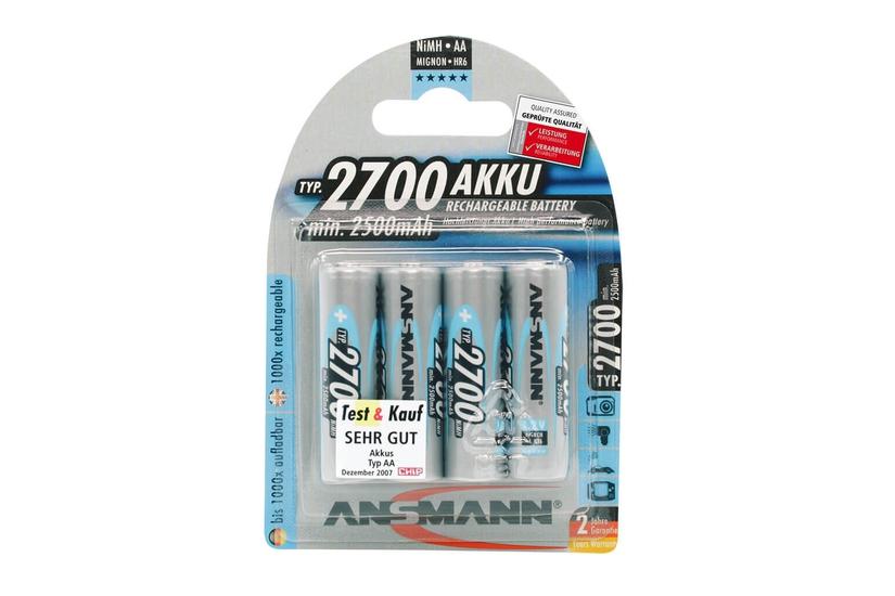 Ansmann Energy Mignon Batteri Aa Type Nimh