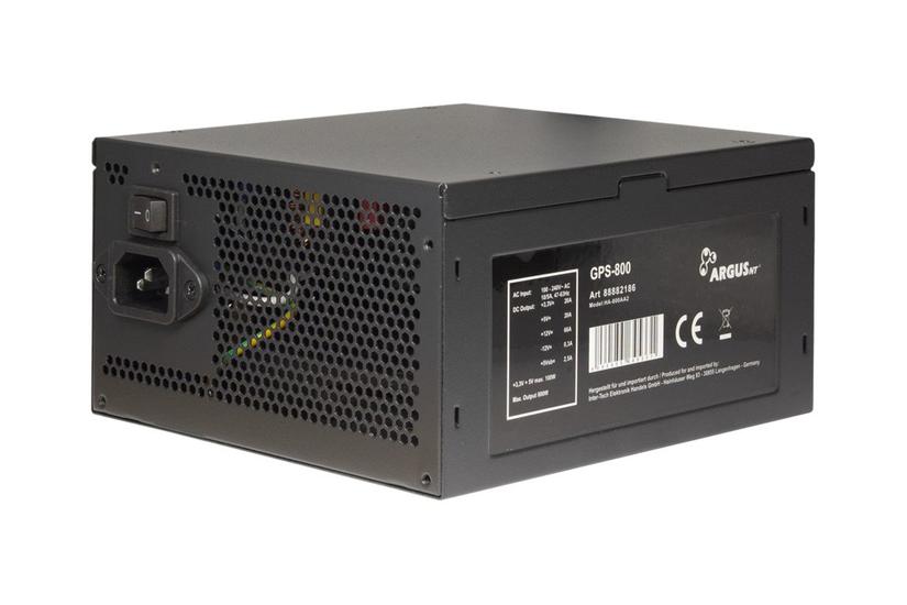 Argus Gps-800 Strømforsyning 800w 80 Plus Gold Atx12v