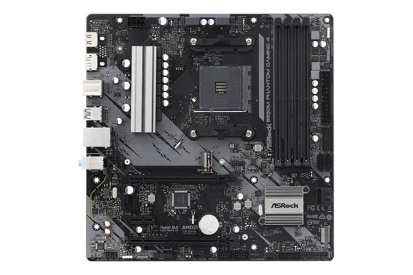 Asrock B550m Phantom Gaming Ddr4 Micro Atx Bundkort Am4