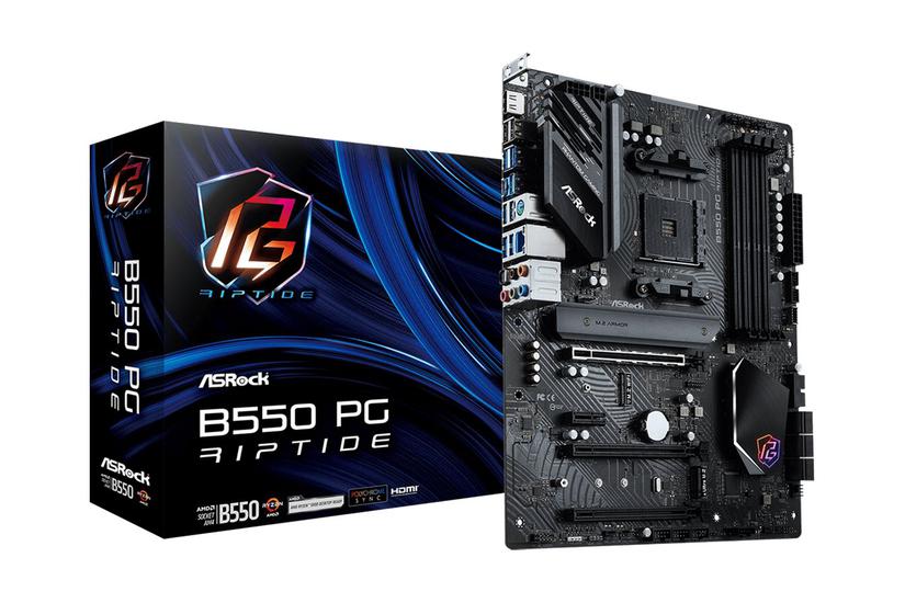 Asrock B550 Pg Riptide Bundkort Atx Socket Am4 Amd B550
