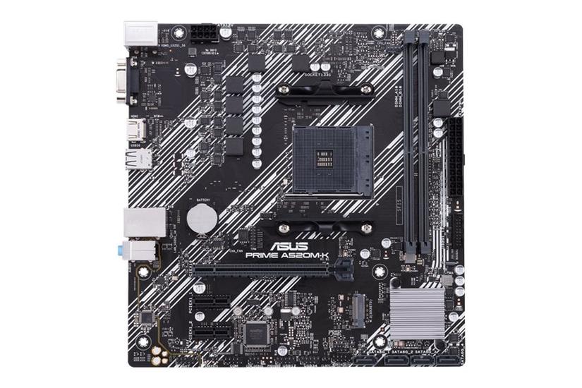 Asus Prime A520m- Ddr4 Micro Atx Bundkort Am4