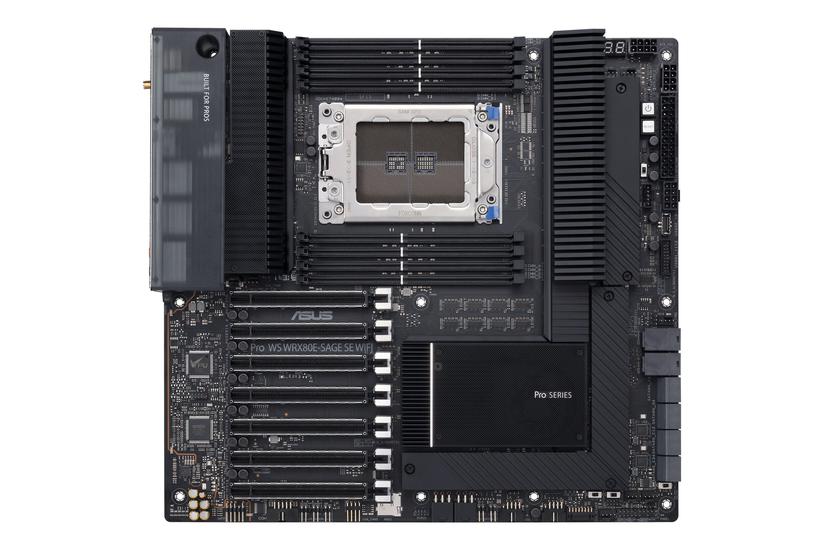 Asus Pro Ws Wrx80e-sage Se Wifi Bundkort Udvidet Atx Socket Swrx8 Amd Wrx80