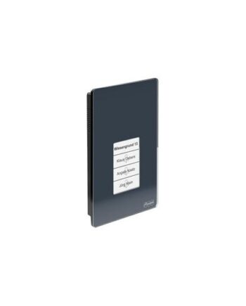 Auerswald Tfs-dialog 400 Adgangskontrolterminal Med Fingeraftrykslæser Antracit  Sort