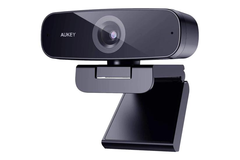Aukey Pc-w3 Webcam Farve Mp 1920 1080 1080p Fast Brændvidde Audio Usb