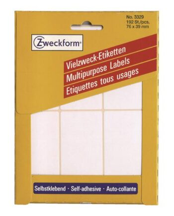 Avery Multi-purpose Labels 3329 Etiketter 192 Stk  39   76 Mm