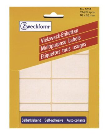 Avery Multi-purpose Labels 3337 Etiketter 224 Stk  35   54 Mm