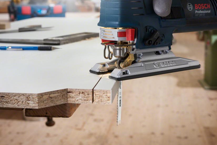 Bosch Clean For Wood 101 Savklinge For Plastik Spånplade Krydsfiner Blødtræ Epoxy Stykker
