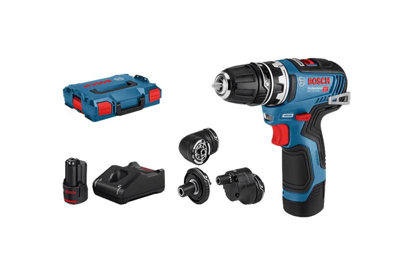 Bosch Gsr 12v-35 Fc Professional Bor Driver Ledningfri -hastigheders Batterier