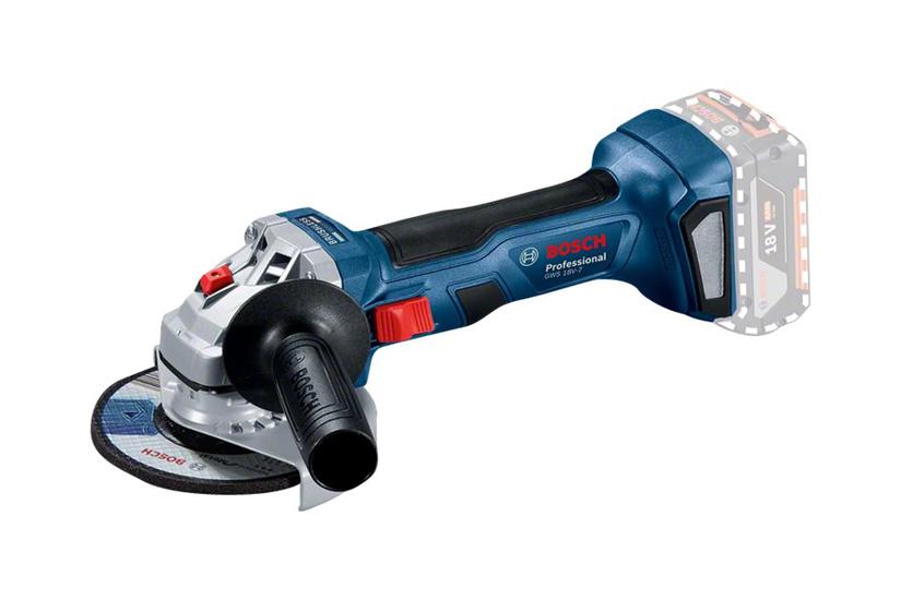 Bosch Gws 18v- Professional Vinkelkværn Ledningfri 125 Mm Intet Batteri
