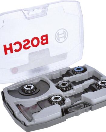 Bosch Starlock Best Of Cutting Klingesæt Til Multiværktøj For Træ  Metal  Spånplade  Plademetal  Ikke-jernholdigt Metal  Laminer  Blødtræ  Hardwood  Parket  Blød Plastik  Kit  Hærdet Metal   Stykker