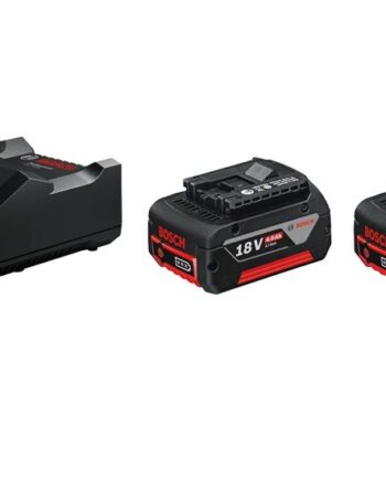 Bosch Starter Set     Gba 18v   0ah   Gal 18v-40 Professional Strømforsyningsadapter Med Batteri   Li-ion