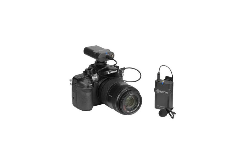 Boya By-wm4 Pro-k1 Trådløst Mikrofonsystem
