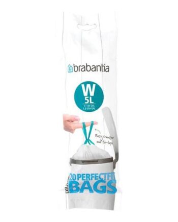 Brabantia Perfectfit Skraldespandsforing     Høj-densitets Polyethylen  Hdpe  Pakke Med 20