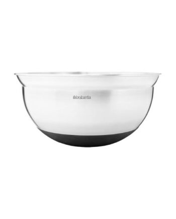Brabantia Røreskål   Liter Mat Stål   Sort