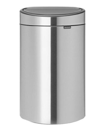 Brabantia Touch Bin Skraldespand 33   Rustfrit Stål  Plastik Mat Stål