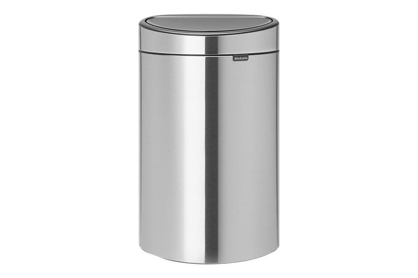 Brabantia Touch Bin Skraldespand 33 Rustfrit Stål Plastik Mat Stål