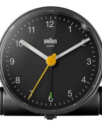 Braun Bc01 Alarmur Rund Kvarts Desktop Sort