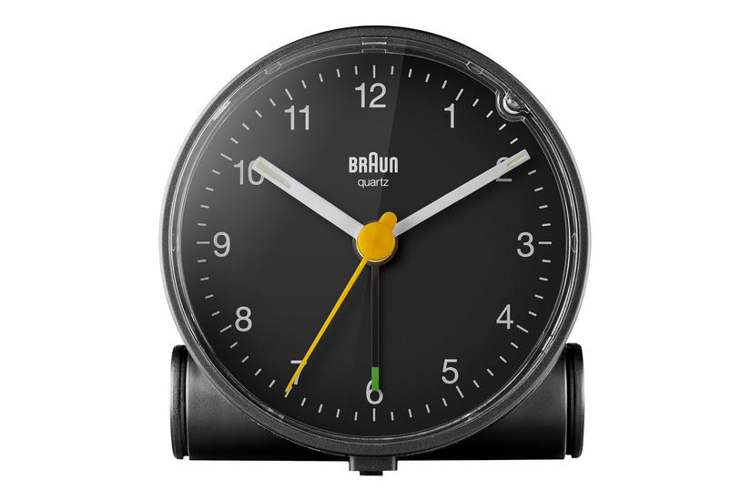 Braun Bc01 Alarmur Rund Kvarts Desktop Sort