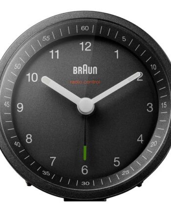 Braun Bc07 Alarmur Rund Kvarts Desktop Sort