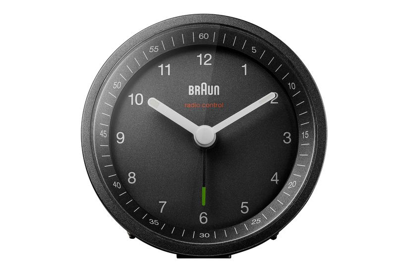 Braun Bc07 Alarmur Rund Kvarts Desktop Sort