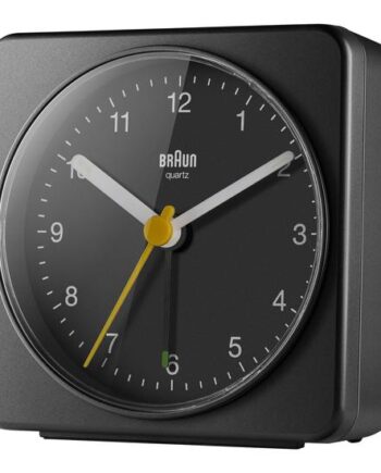 Braun Classic Bc03 Alarmur Kvadratisk Kvarts Desktop Sort