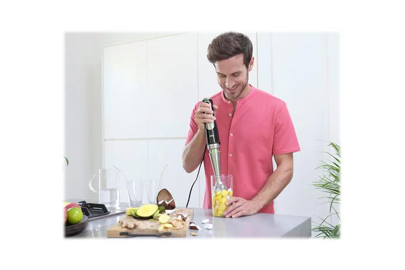 Braun Multiquick Mq 9187 Stavblender Premium Sort Børstet Rustfrit Stål