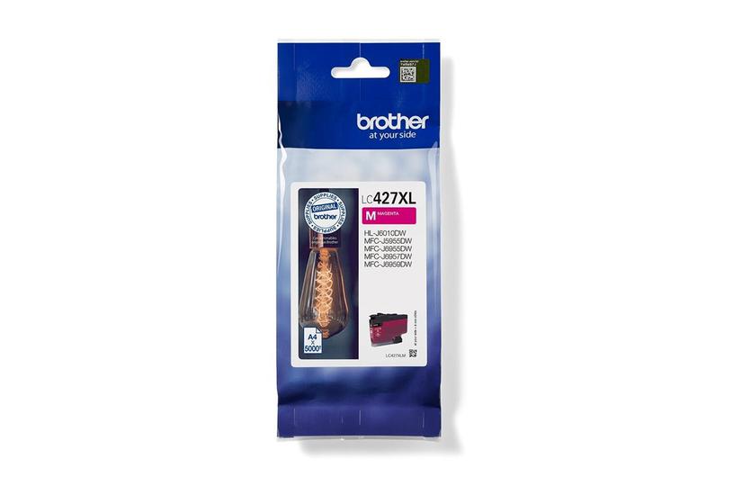 Brother Lc427 Høj Kapacitet Magenta Original Blækpatron