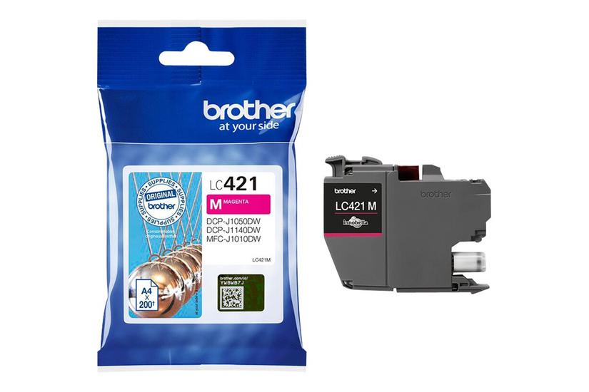 Brother Lc421m Magenta Original Blækpatron
