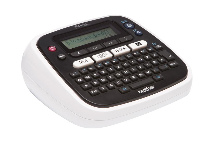 Brother -touch Pt-d200bw Etikettemaskine Termo Transfer
