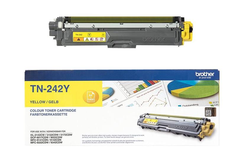 Brother Tn242y Gul Original Tonerpatron